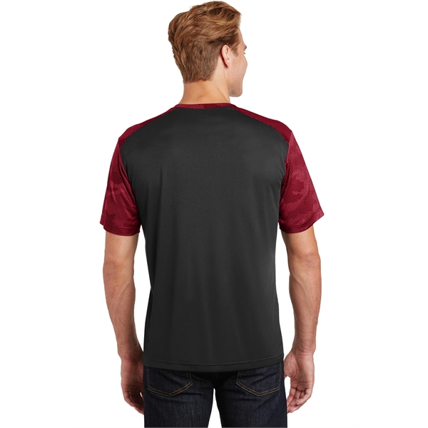 Sport-Tek CamoHex Colorblock Tee. - Sport-Tek CamoHex Colorblock Tee. - Image 2 of 30