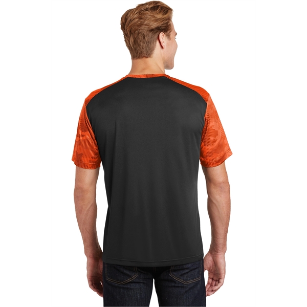 Sport-Tek CamoHex Colorblock Tee. - Sport-Tek CamoHex Colorblock Tee. - Image 11 of 30