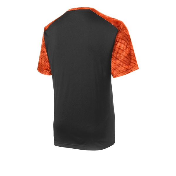 Sport-Tek CamoHex Colorblock Tee. - Sport-Tek CamoHex Colorblock Tee. - Image 15 of 30