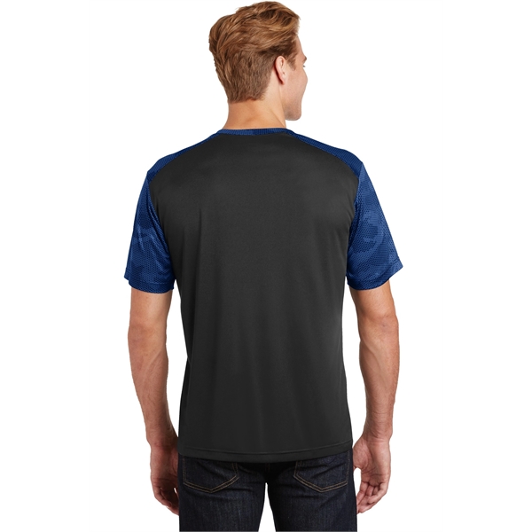 Sport-Tek CamoHex Colorblock Tee. - Sport-Tek CamoHex Colorblock Tee. - Image 16 of 30