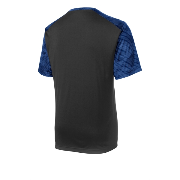 Sport-Tek CamoHex Colorblock Tee. - Sport-Tek CamoHex Colorblock Tee. - Image 19 of 30