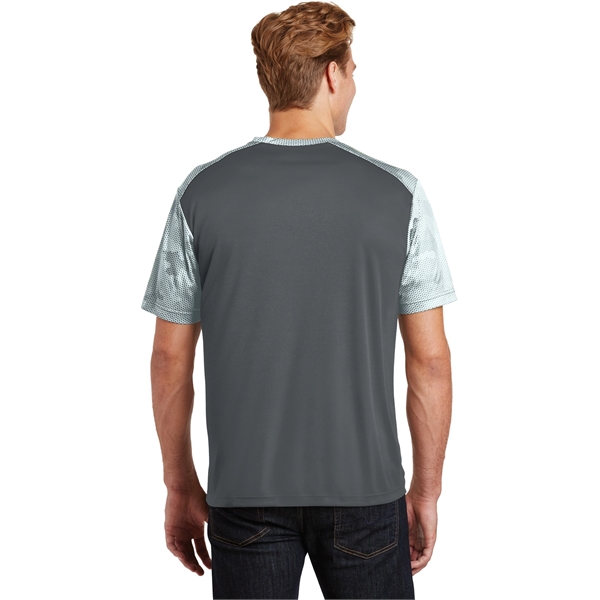 Sport-Tek CamoHex Colorblock Tee. - Sport-Tek CamoHex Colorblock Tee. - Image 24 of 30