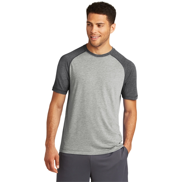 Sport-Tek PosiCharge Tri-Blend Wicking Raglan Tee. - Sport-Tek PosiCharge Tri-Blend Wicking Raglan Tee. - Image 96 of 107