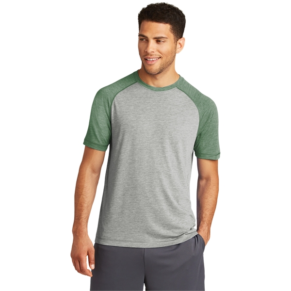 Sport-Tek PosiCharge Tri-Blend Wicking Raglan Tee. - Sport-Tek PosiCharge Tri-Blend Wicking Raglan Tee. - Image 101 of 107