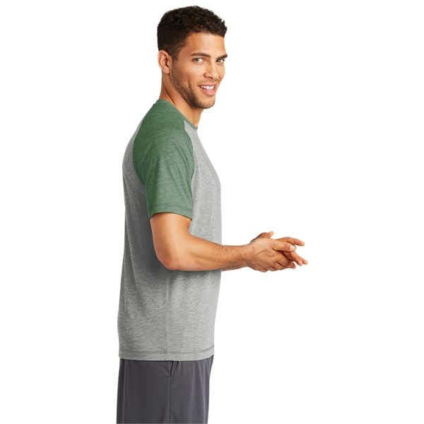 Sport-Tek PosiCharge Tri-Blend Wicking Raglan Tee. - Sport-Tek PosiCharge Tri-Blend Wicking Raglan Tee. - Image 103 of 107