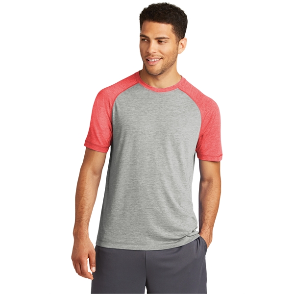 Sport-Tek PosiCharge Tri-Blend Wicking Raglan Tee. - Sport-Tek PosiCharge Tri-Blend Wicking Raglan Tee. - Image 105 of 107