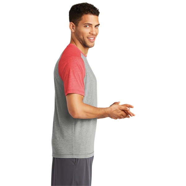 Sport-Tek PosiCharge Tri-Blend Wicking Raglan Tee. - Sport-Tek PosiCharge Tri-Blend Wicking Raglan Tee. - Image 106 of 107