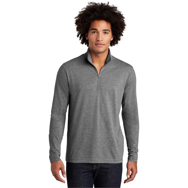 Sport-Tek PosiCharge Tri-Blend Wicking 1/4-Zip Pullover. - Sport-Tek PosiCharge Tri-Blend Wicking 1/4-Zip Pullover. - Image 25 of 30