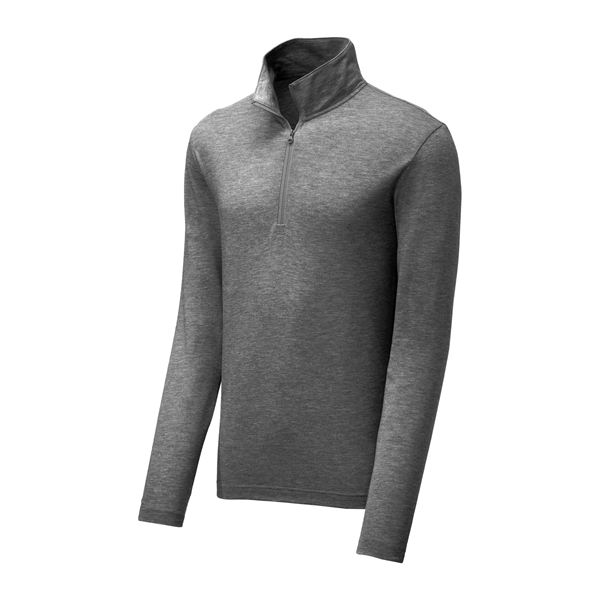 Sport-Tek PosiCharge Tri-Blend Wicking 1/4-Zip Pullover. - Sport-Tek PosiCharge Tri-Blend Wicking 1/4-Zip Pullover. - Image 6 of 30