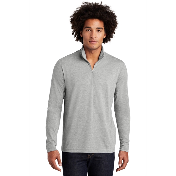 Sport-Tek PosiCharge Tri-Blend Wicking 1/4-Zip Pullover. - Sport-Tek PosiCharge Tri-Blend Wicking 1/4-Zip Pullover. - Image 27 of 30
