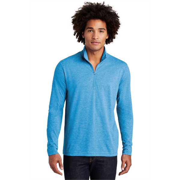 Sport-Tek PosiCharge Tri-Blend Wicking 1/4-Zip Pullover. - Sport-Tek PosiCharge Tri-Blend Wicking 1/4-Zip Pullover. - Image 28 of 30