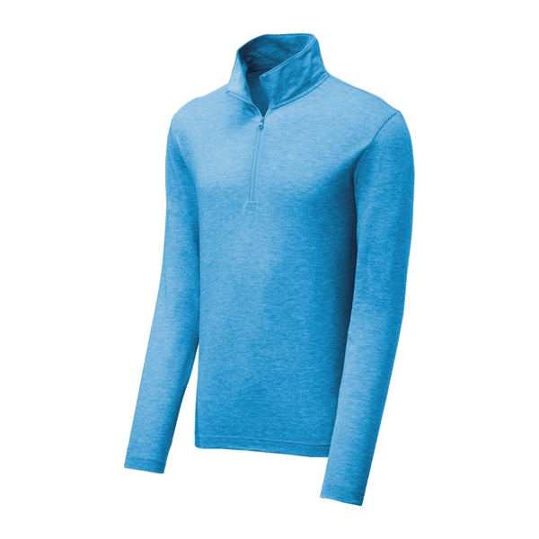 Sport-Tek PosiCharge Tri-Blend Wicking 1/4-Zip Pullover. - Sport-Tek PosiCharge Tri-Blend Wicking 1/4-Zip Pullover. - Image 14 of 30