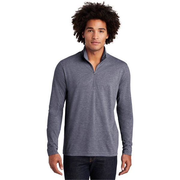 Sport-Tek PosiCharge Tri-Blend Wicking 1/4-Zip Pullover. - Sport-Tek PosiCharge Tri-Blend Wicking 1/4-Zip Pullover. - Image 29 of 30