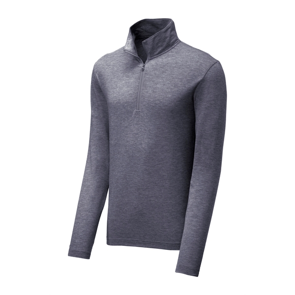 Sport-Tek PosiCharge Tri-Blend Wicking 1/4-Zip Pullover. - Sport-Tek PosiCharge Tri-Blend Wicking 1/4-Zip Pullover. - Image 18 of 30