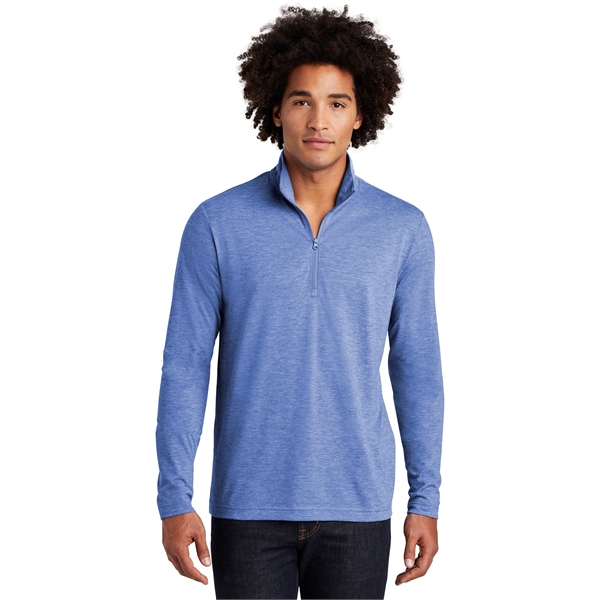 Sport-Tek PosiCharge Tri-Blend Wicking 1/4-Zip Pullover. - Sport-Tek PosiCharge Tri-Blend Wicking 1/4-Zip Pullover. - Image 30 of 30