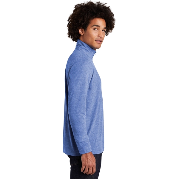 Sport-Tek PosiCharge Tri-Blend Wicking 1/4-Zip Pullover. - Sport-Tek PosiCharge Tri-Blend Wicking 1/4-Zip Pullover. - Image 21 of 30