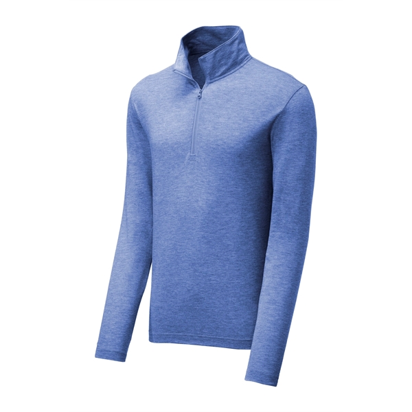 Sport-Tek PosiCharge Tri-Blend Wicking 1/4-Zip Pullover. - Sport-Tek PosiCharge Tri-Blend Wicking 1/4-Zip Pullover. - Image 22 of 30