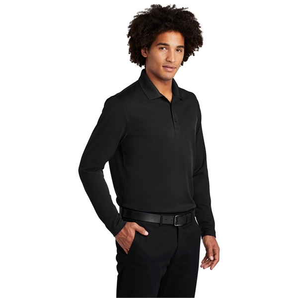 Sport-Tek PosiCharge RacerMesh Long Sleeve Polo. - Sport-Tek PosiCharge RacerMesh Long Sleeve Polo. - Image 4 of 39