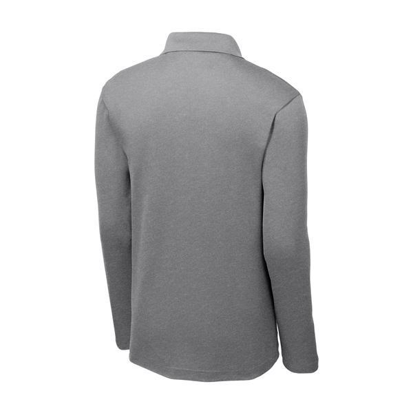 Sport-Tek PosiCharge RacerMesh Long Sleeve Polo. - Sport-Tek PosiCharge RacerMesh Long Sleeve Polo. - Image 39 of 39