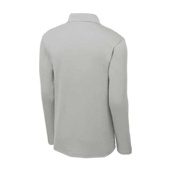 Sport-Tek PosiCharge RacerMesh Long Sleeve Polo. - Sport-Tek PosiCharge RacerMesh Long Sleeve Polo. - Image 17 of 39