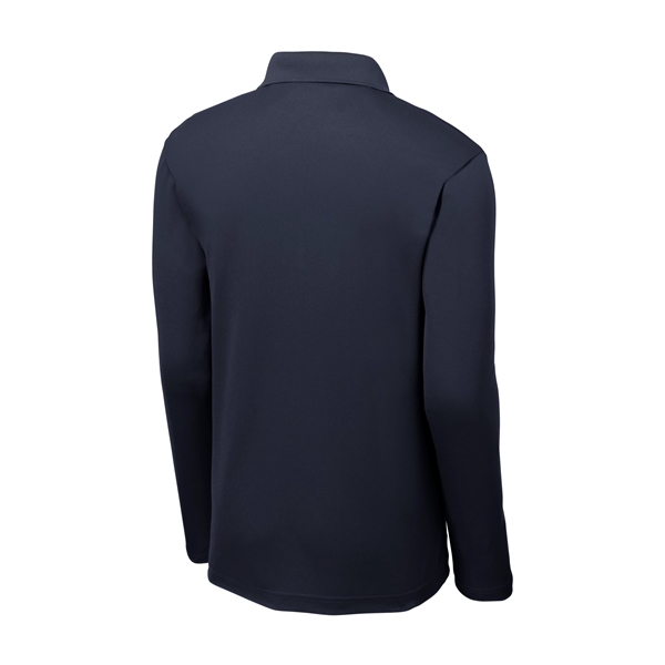 Sport-Tek PosiCharge RacerMesh Long Sleeve Polo. - Sport-Tek PosiCharge RacerMesh Long Sleeve Polo. - Image 22 of 39