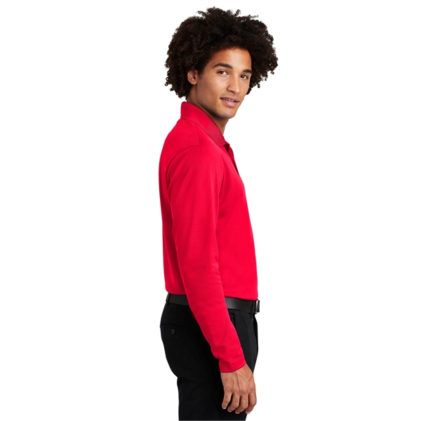 Sport-Tek PosiCharge RacerMesh Long Sleeve Polo. - Sport-Tek PosiCharge RacerMesh Long Sleeve Polo. - Image 25 of 39