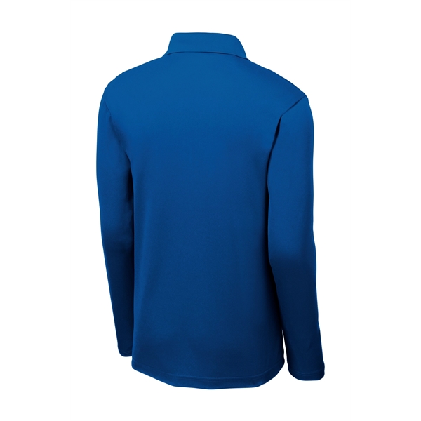 Sport-Tek PosiCharge RacerMesh Long Sleeve Polo. - Sport-Tek PosiCharge RacerMesh Long Sleeve Polo. - Image 32 of 39