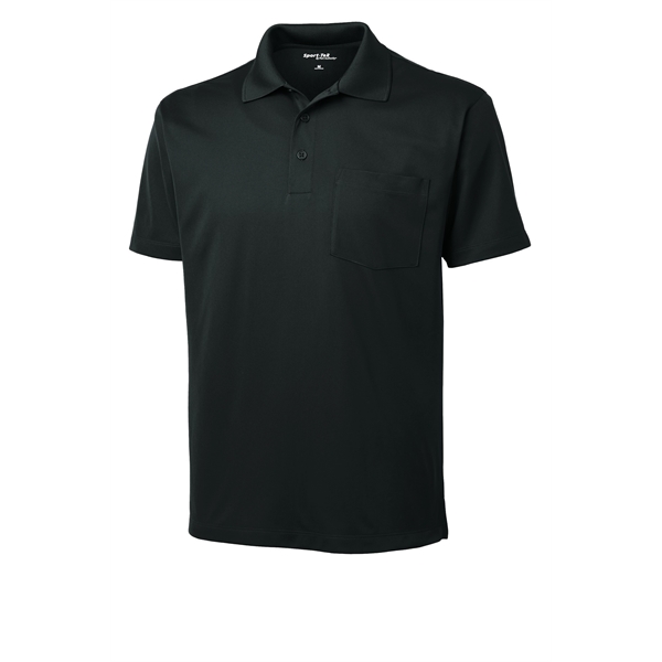 Sport-Tek Micropique Sport-Wick Pocket Polo. - Sport-Tek Micropique Sport-Wick Pocket Polo. - Image 1 of 40