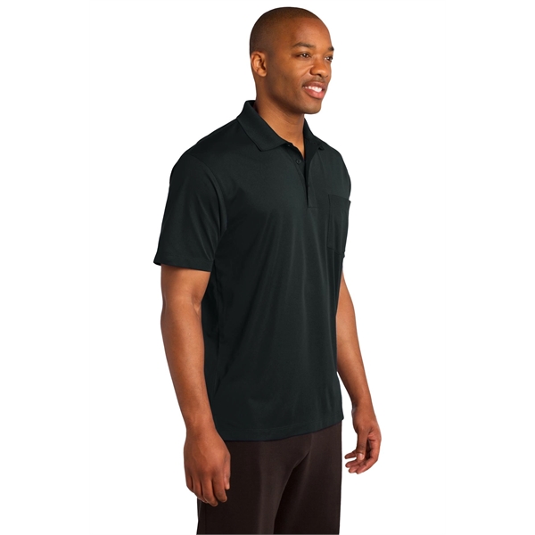 Sport-Tek Micropique Sport-Wick Pocket Polo. - Sport-Tek Micropique Sport-Wick Pocket Polo. - Image 4 of 40