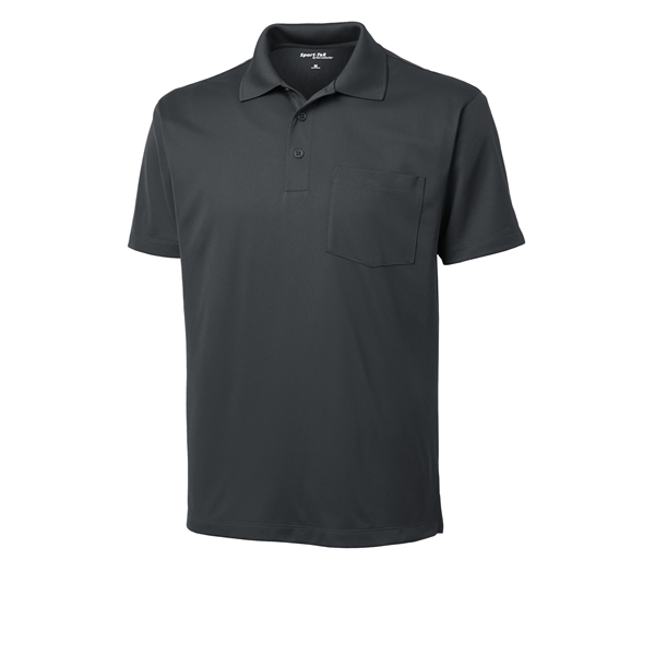 Sport-Tek Micropique Sport-Wick Pocket Polo. - Sport-Tek Micropique Sport-Wick Pocket Polo. - Image 8 of 40