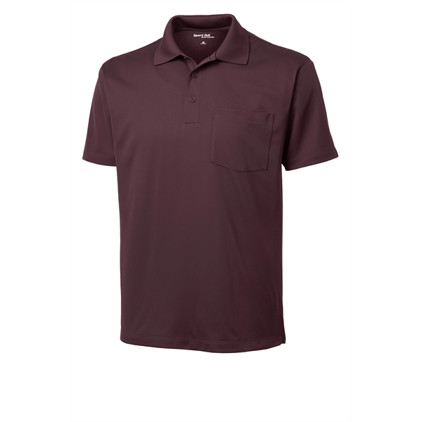 Sport-Tek Micropique Sport-Wick Pocket Polo. - Sport-Tek Micropique Sport-Wick Pocket Polo. - Image 12 of 40