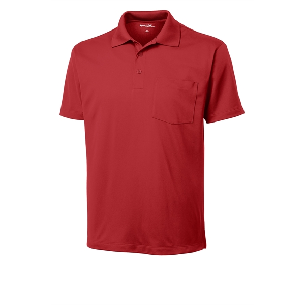 Sport-Tek Micropique Sport-Wick Pocket Polo. - Sport-Tek Micropique Sport-Wick Pocket Polo. - Image 21 of 40