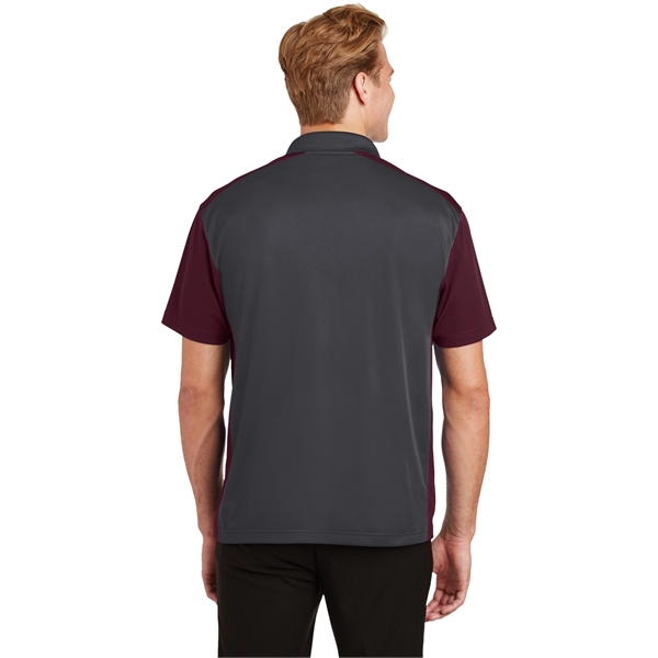 Sport-Tek Colorblock Micropique Sport-Wick Polo. - Sport-Tek Colorblock Micropique Sport-Wick Polo. - Image 12 of 35