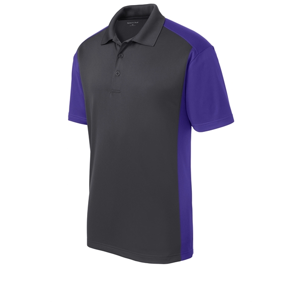 Sport-Tek Colorblock Micropique Sport-Wick Polo. - Sport-Tek Colorblock Micropique Sport-Wick Polo. - Image 21 of 35