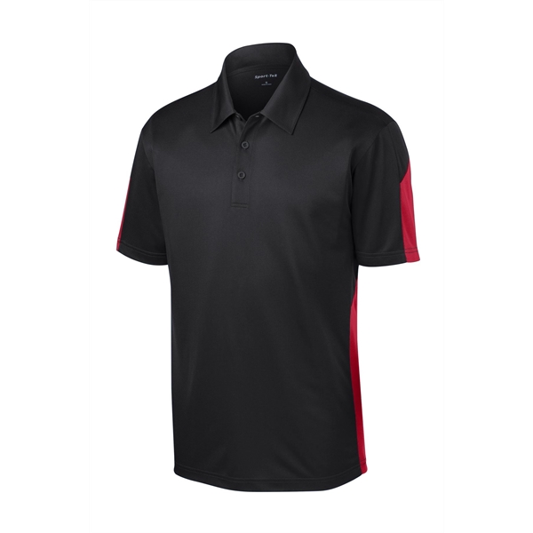 Sport-Tek PosiCharge Active Textured Colorblock Polo.