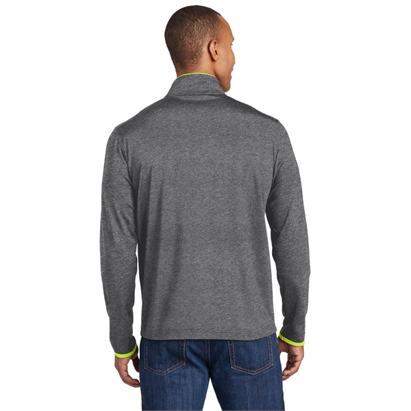 Sport-Tek Sport-Wick Stretch Contrast Full-Zip Jacket. - Sport-Tek Sport-Wick Stretch Contrast Full-Zip Jacket. - Image 20 of 30