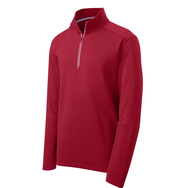 Sport-Tek Sport-Wick Textured 1/4-Zip Pullover. - Sport-Tek Sport-Wick Textured 1/4-Zip Pullover. - Image 8 of 30