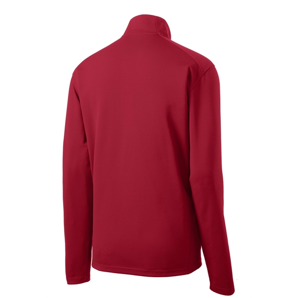 Sport-Tek Sport-Wick Textured 1/4-Zip Pullover. - Sport-Tek Sport-Wick Textured 1/4-Zip Pullover. - Image 7 of 30