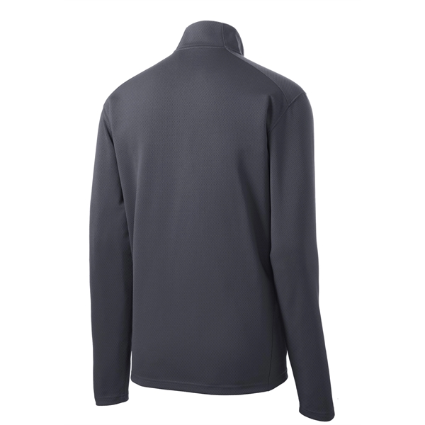 Sport-Tek Sport-Wick Textured 1/4-Zip Pullover. - Sport-Tek Sport-Wick Textured 1/4-Zip Pullover. - Image 12 of 30