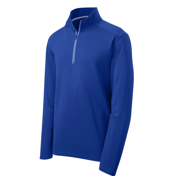 Sport-Tek Sport-Wick Textured 1/4-Zip Pullover. - Sport-Tek Sport-Wick Textured 1/4-Zip Pullover. - Image 19 of 30