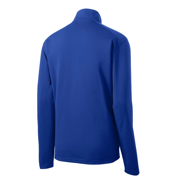 Sport-Tek Sport-Wick Textured 1/4-Zip Pullover. - Sport-Tek Sport-Wick Textured 1/4-Zip Pullover. - Image 20 of 30