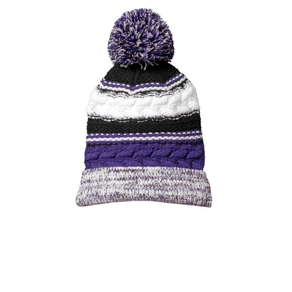 Sport-Tek Pom Pom Team Beanie. - Sport-Tek Pom Pom Team Beanie. - Image 2 of 8