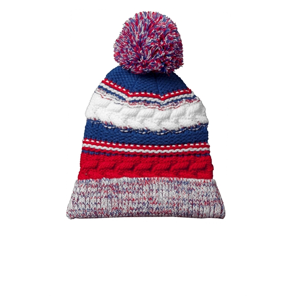 Sport-Tek Pom Pom Team Beanie. - Sport-Tek Pom Pom Team Beanie. - Image 5 of 8