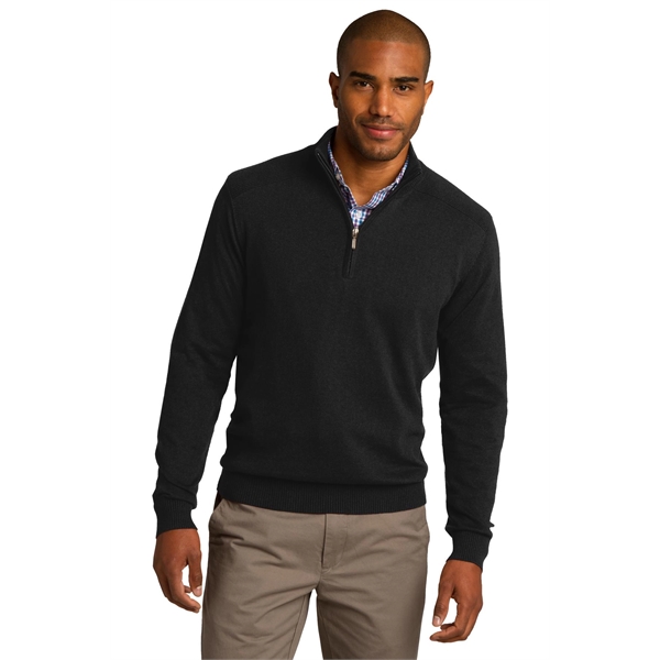 Port Authority 1/2-Zip Sweater. - Port Authority 1/2-Zip Sweater. - Image 12 of 15