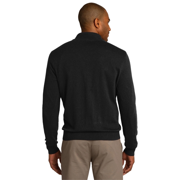 Port Authority 1/2-Zip Sweater. - Port Authority 1/2-Zip Sweater. - Image 1 of 15