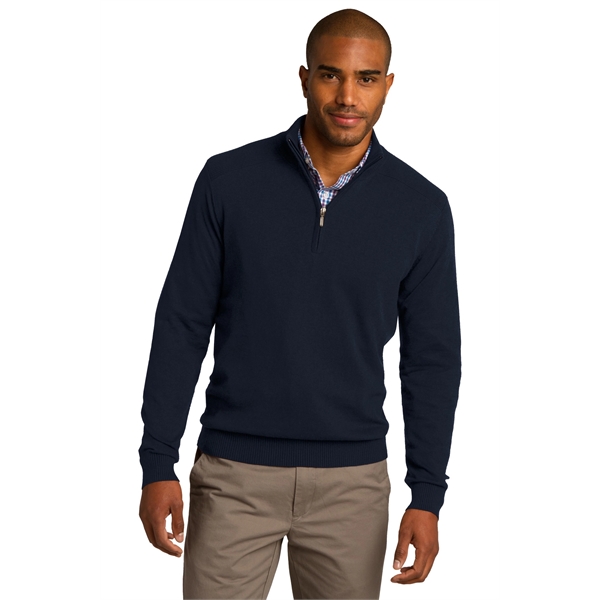 Port Authority 1/2-Zip Sweater. - Port Authority 1/2-Zip Sweater. - Image 14 of 15