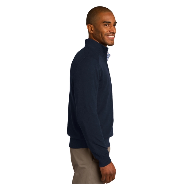 Port Authority 1/2-Zip Sweater. - Port Authority 1/2-Zip Sweater. - Image 10 of 15