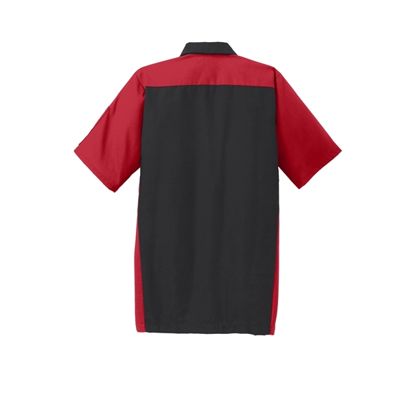 Red Kap Short Sleeve Ripstop Crew Shirt. - Red Kap Short Sleeve Ripstop Crew Shirt. - Image 16 of 20