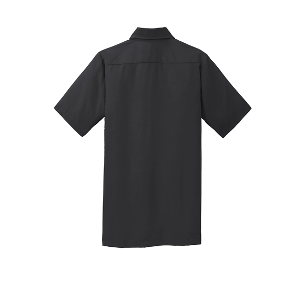 Red Kap Short Sleeve Solid Ripstop Shirt. - Red Kap Short Sleeve Solid Ripstop Shirt. - Image 5 of 28