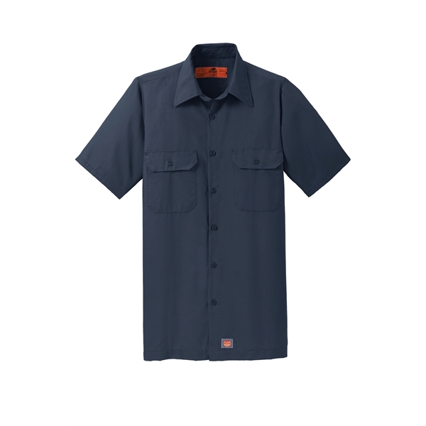 Red Kap Short Sleeve Solid Ripstop Shirt. - Red Kap Short Sleeve Solid Ripstop Shirt. - Image 25 of 28